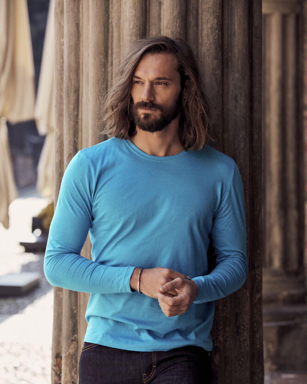 CLIQUE Basic-T L/S T-Shirts personalisierbar