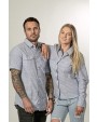 Hemden BURNSIDE Woven Texture Shirt voor bedrukking &amp; borduring