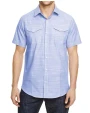 Hemden BURNSIDE Woven Texture Shirt voor bedrukking &amp; borduring