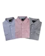 BURNSIDE Woven Texture Shirt Hemden personalisierbar