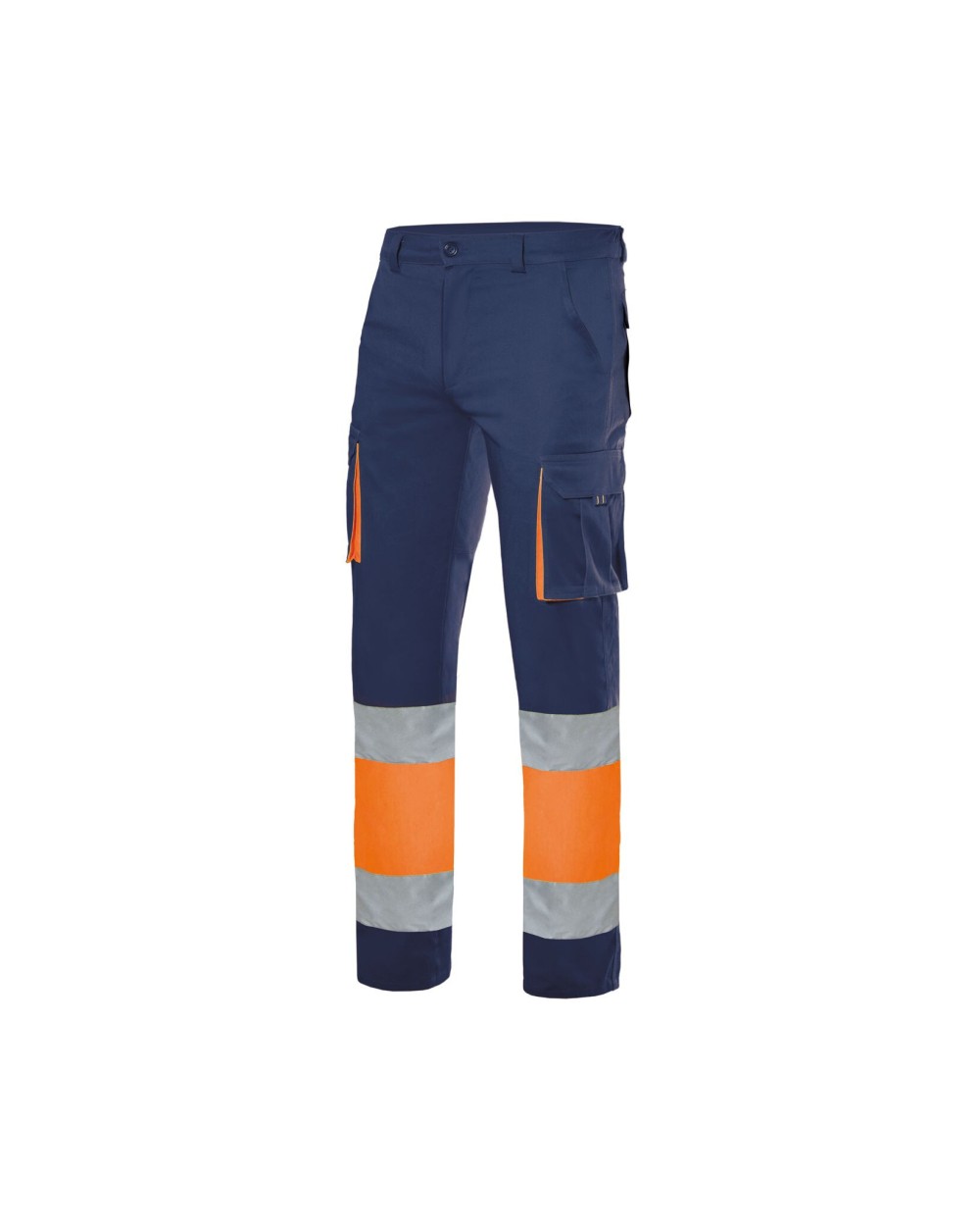 Broeken VELILLA TWO-TONE HIGH VISIBILITY MULTI-POCKET TROUSERS voor bedrukking &amp; borduring