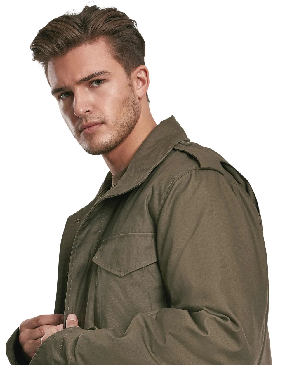 Jassen BUILD YOUR BRAND M65 jacket voor bedrukking &amp; borduring