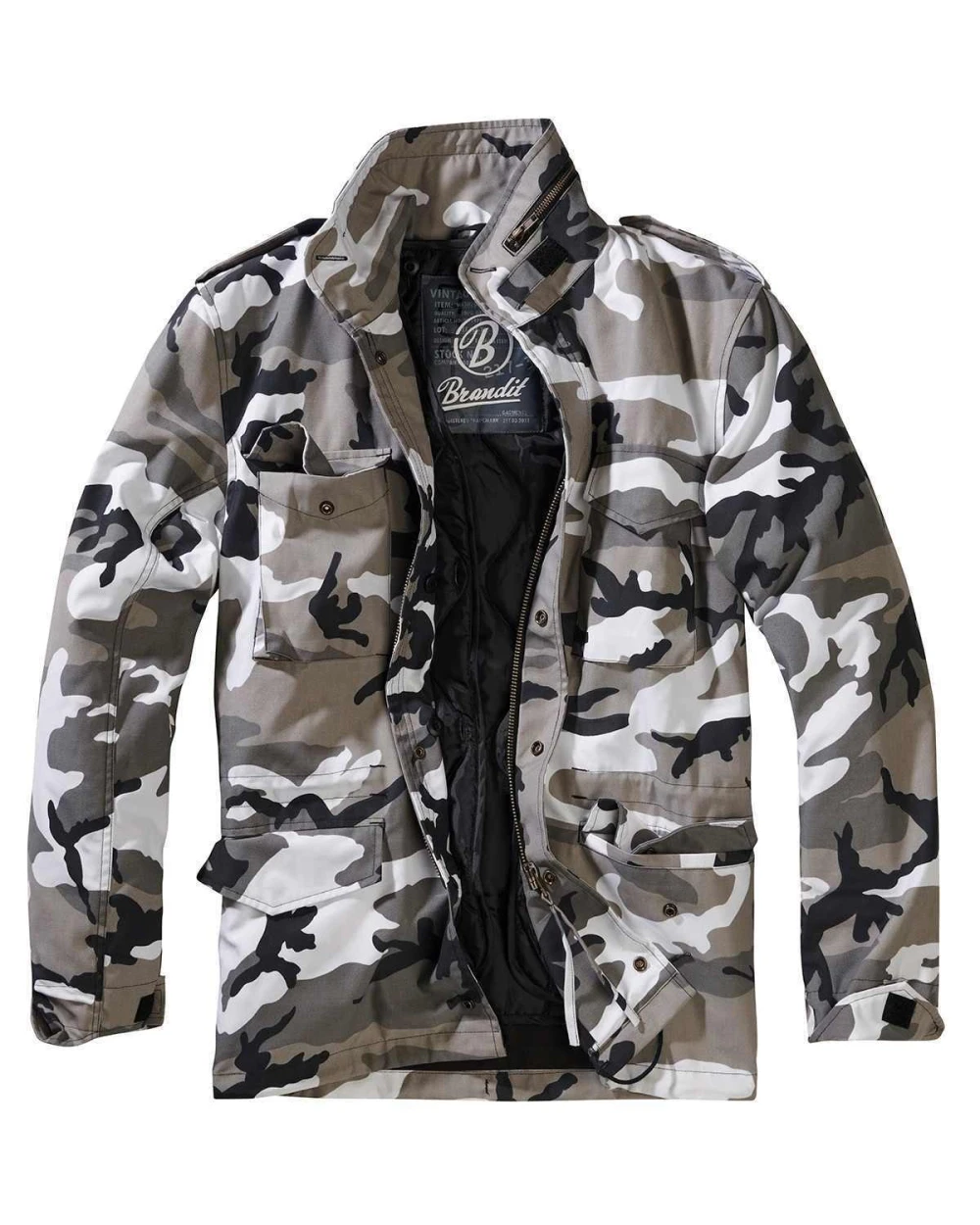 Jassen BUILD YOUR BRAND M65 jacket voor bedrukking &amp; borduring