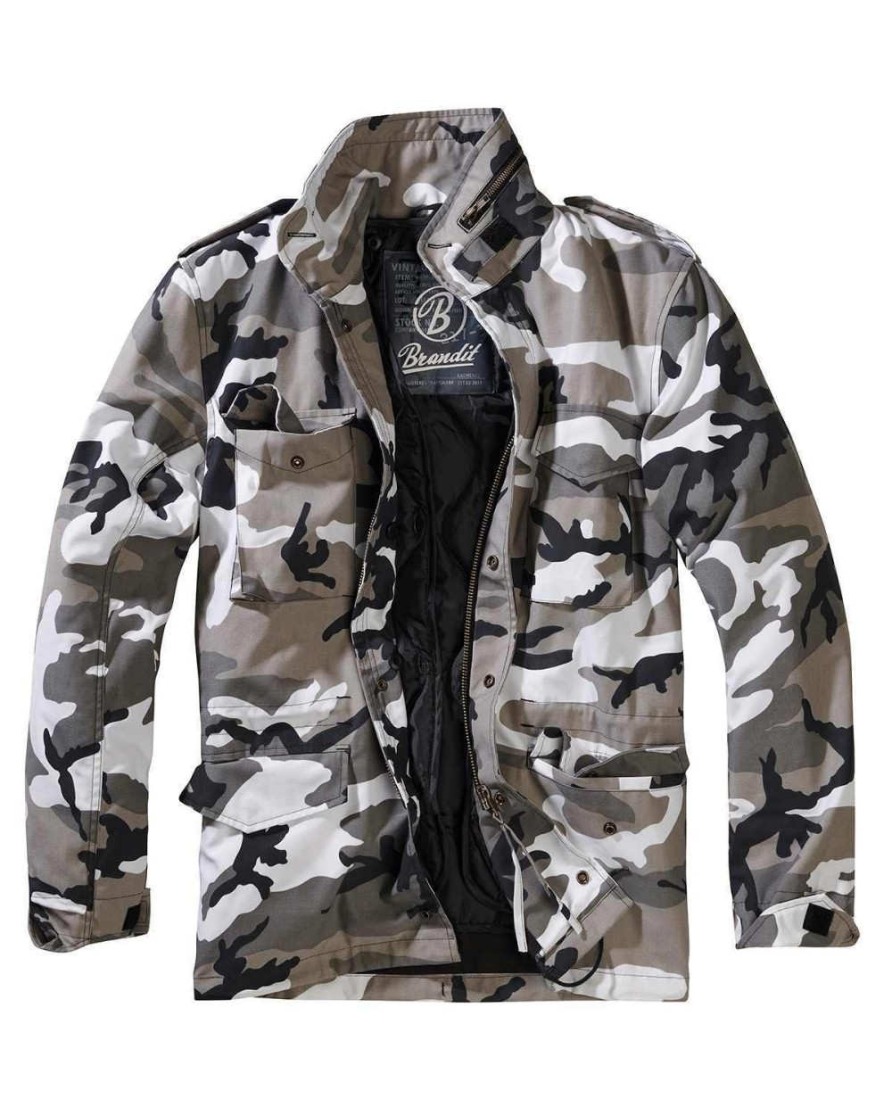 Jassen BUILD YOUR BRAND M65 jacket voor bedrukking &amp; borduring