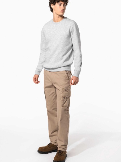 Pantalons à personnaliser KARIBAN Pantalon multipoches homme 