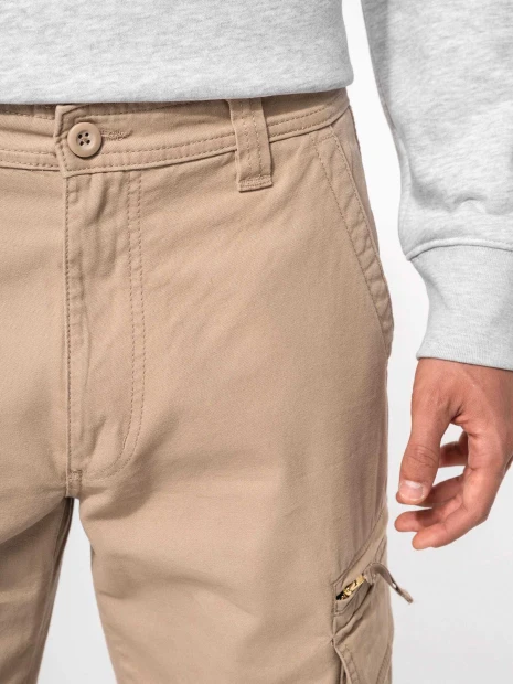 Pantalons à personnaliser KARIBAN Pantalon multipoches homme 