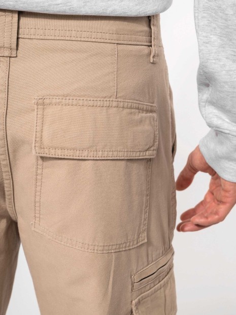 Pantalons à personnaliser KARIBAN Pantalon multipoches homme 