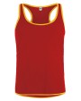 Jassen STARWORLD Men`s Contrast Sports Vest voor bedrukking &amp; borduring