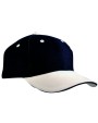 Petjes MYRTLE BEACH 6-Panel Sandwich Cap voor bedrukking &amp; borduring