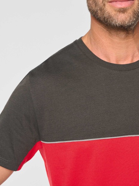 T-Shirts à personnaliser WK. DESIGNED TO WORK T-shirt bicolore écoresponsable manches courtes unisexe 