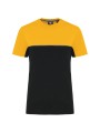 WK. DESIGNED TO WORK T-shirt bicolore écoresponsable manches courtes unisexe /api/colors/e00f7052-bead-472c-ad39-3174d0f0e6f7 personnalisable