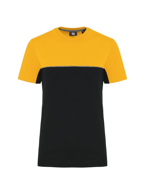 WK. DESIGNED TO WORK T-shirt bicolore écoresponsable manches courtes unisexe /api/colors/e00f7052-bead-472c-ad39-3174d0f0e6f7 personnalisable