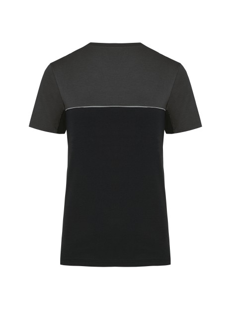 WK. DESIGNED TO WORK T-shirt bicolore écoresponsable manches courtes unisexe /api/colors/a1f9207a-e233-4d3a-97f0-056a56617a96 personnalisable