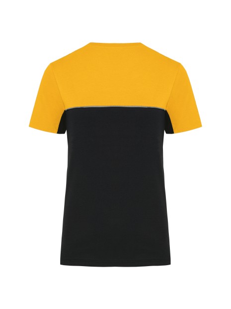 WK. DESIGNED TO WORK T-shirt bicolore écoresponsable manches courtes unisexe /api/colors/e00f7052-bead-472c-ad39-3174d0f0e6f7 personnalisable