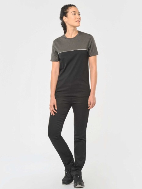 T-Shirts à personnaliser WK. DESIGNED TO WORK T-shirt bicolore écoresponsable manches courtes unisexe 