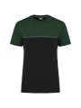 WK. DESIGNED TO WORK T-shirt bicolore écoresponsable manches courtes unisexe /api/colors/24d838c4-4ff5-4306-9948-a0a3a891daee personnalisable