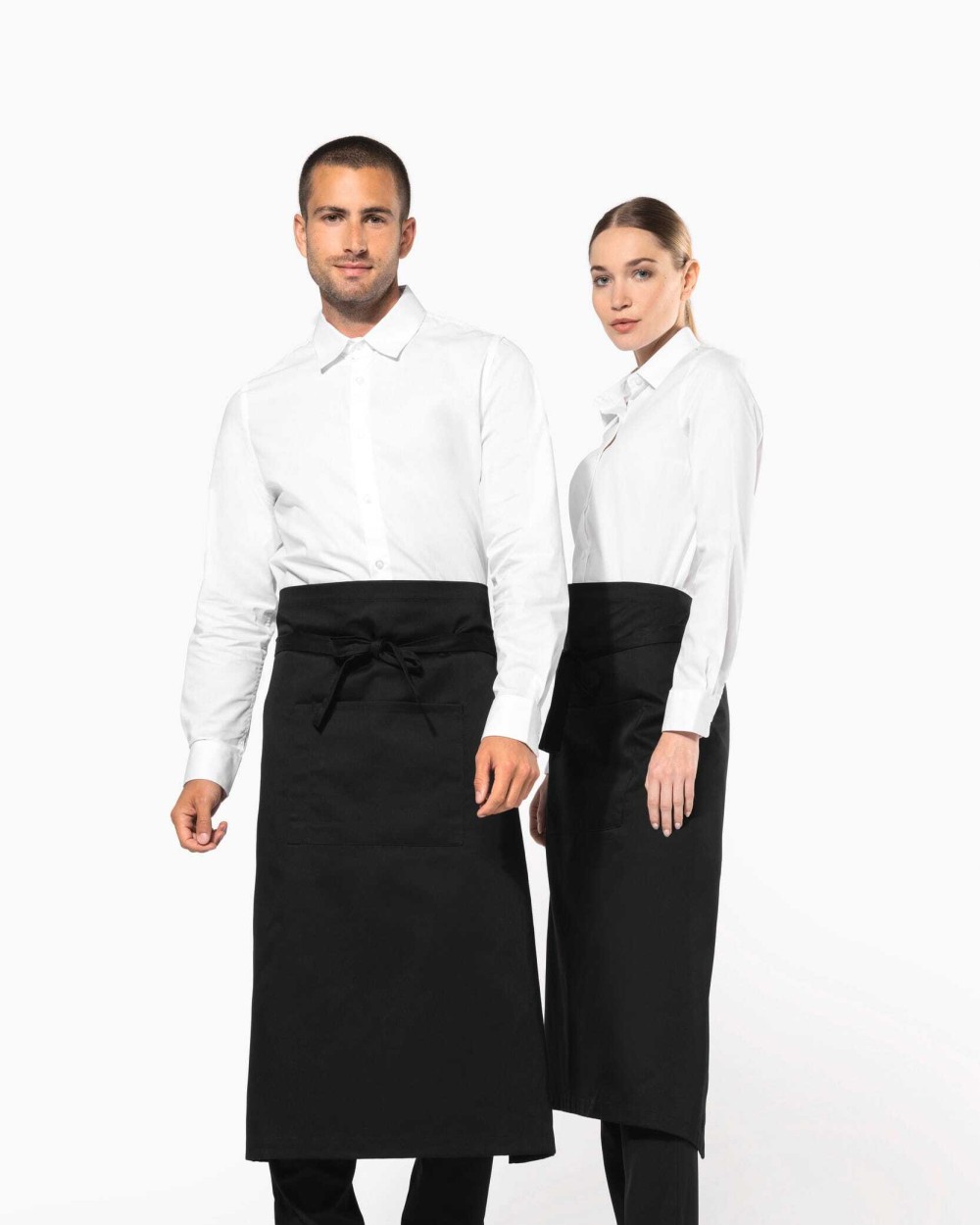 KARIBAN Extra lange Schürze Schürzen personalisierbar