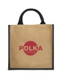 4DO Chennai Jute Tragetasche 16L Tote Bags personalisierbar