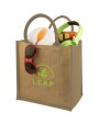 Tote bags 4DO Chennai jute draagtas 16L  voor bedrukking &amp; borduring