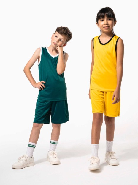 T-Shirts à personnaliser PROACT Maillot de basket-ball enfant 