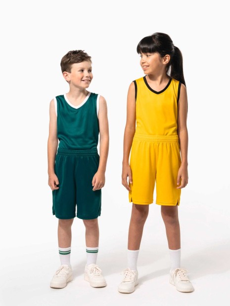 T-Shirts à personnaliser PROACT Maillot de basket-ball enfant 