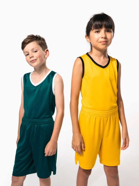 T-Shirts à personnaliser PROACT Maillot de basket-ball enfant 