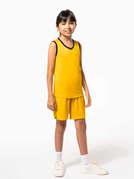 T-Shirts à personnaliser PROACT Maillot de basket-ball enfant 