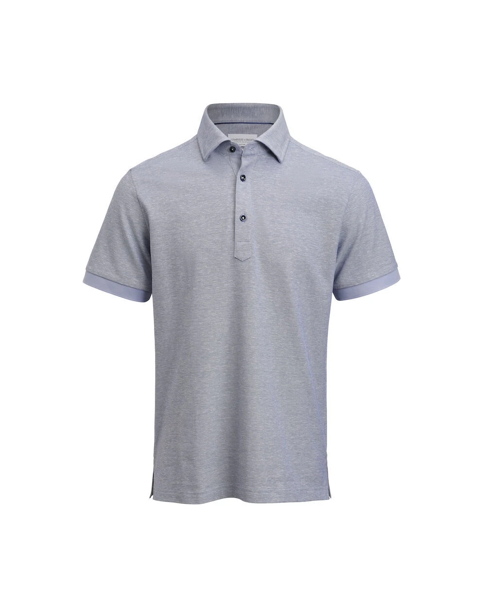 Polo's J. HARVEST & FROST Indigo Bow 133 S/S  Polo Tailored Fit Heren voor bedrukking &amp; borduring