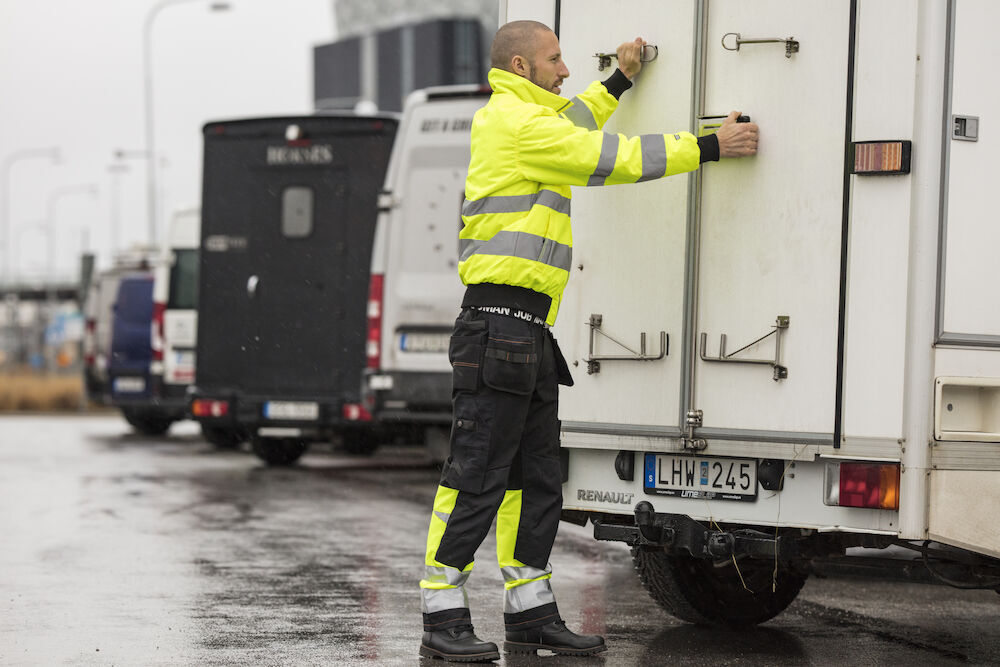 Pantalons personnalisable JOBMAN 2297 Pantalon d'artisan Coton Hi-Vis