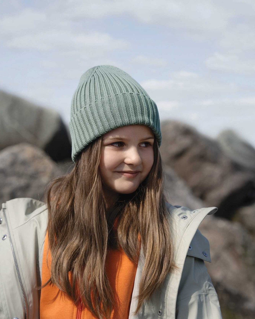 Casquettes personnalisable BEECHFIELD Bonnet enfant en coton biologique