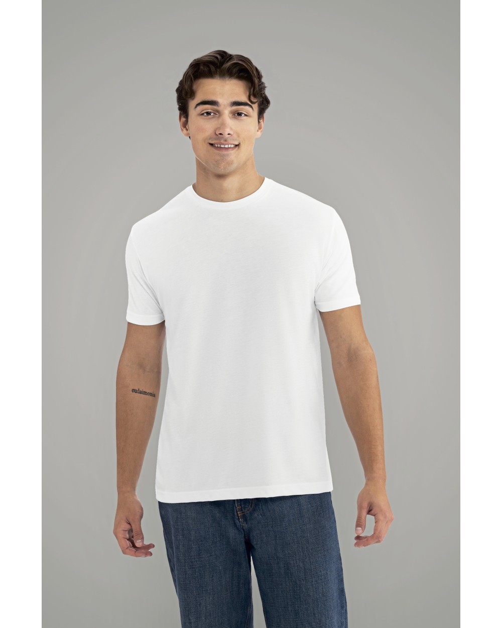 T-shirts NEXT LEVEL APPAREL Men´s Tri-Blend T-Shirt voor bedrukking &amp; borduring
