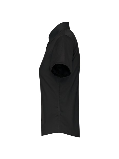 KARIBAN Chemise manches courtes sans repassage femme /api/colors/b9fdad4a-5e94-45cb-8c03-c08b349b28c3 personnalisable