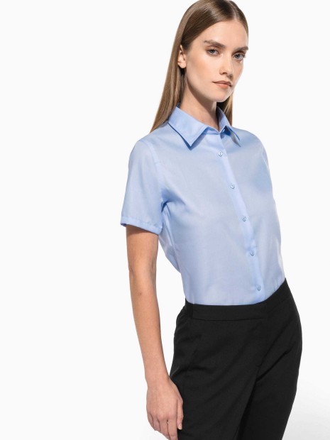 Chemises à personnaliser KARIBAN Chemise manches courtes sans repassage femme 