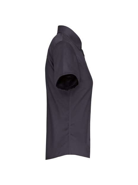 KARIBAN Chemise manches courtes sans repassage femme /api/colors/a74dfbdb-7821-4e15-a7e5-fe07498d41c7 personnalisable