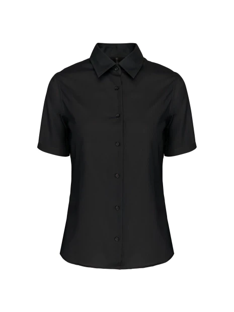 KARIBAN Chemise manches courtes sans repassage femme /api/colors/b9fdad4a-5e94-45cb-8c03-c08b349b28c3 personnalisable