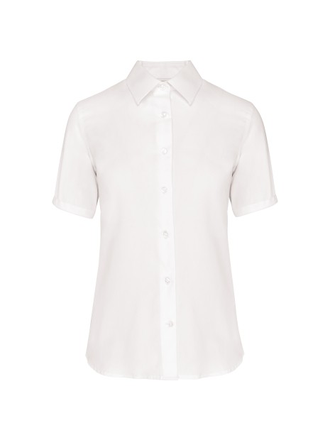 KARIBAN Chemise manches courtes sans repassage femme /api/colors/7a92cd2d-10d2-40b4-928b-296bb7487506 personnalisable