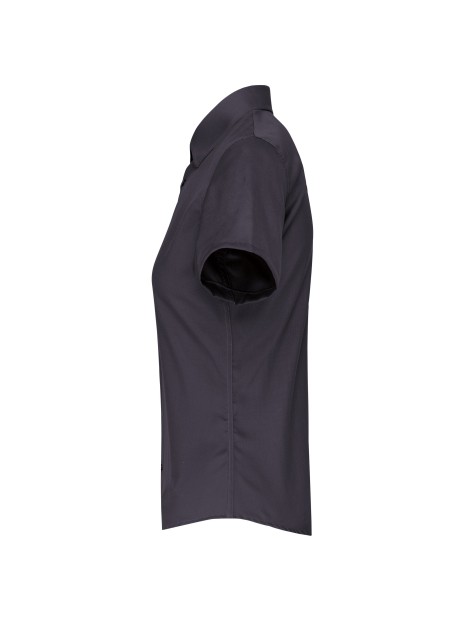 KARIBAN Chemise manches courtes sans repassage femme /api/colors/a74dfbdb-7821-4e15-a7e5-fe07498d41c7 personnalisable