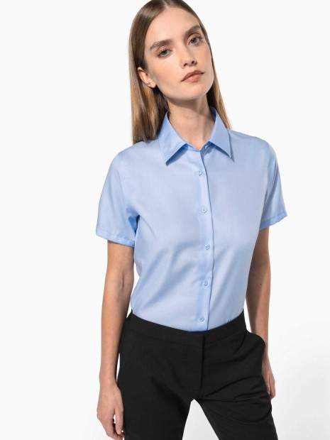 Chemises à personnaliser KARIBAN Chemise manches courtes sans repassage femme 