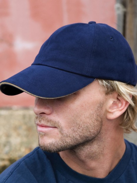 Casquettes à personnaliser RESULT Sandwich Brushed Cotton Cap /api/colors/d2a1890f-8c3d-4143-b240-c7783c85794e