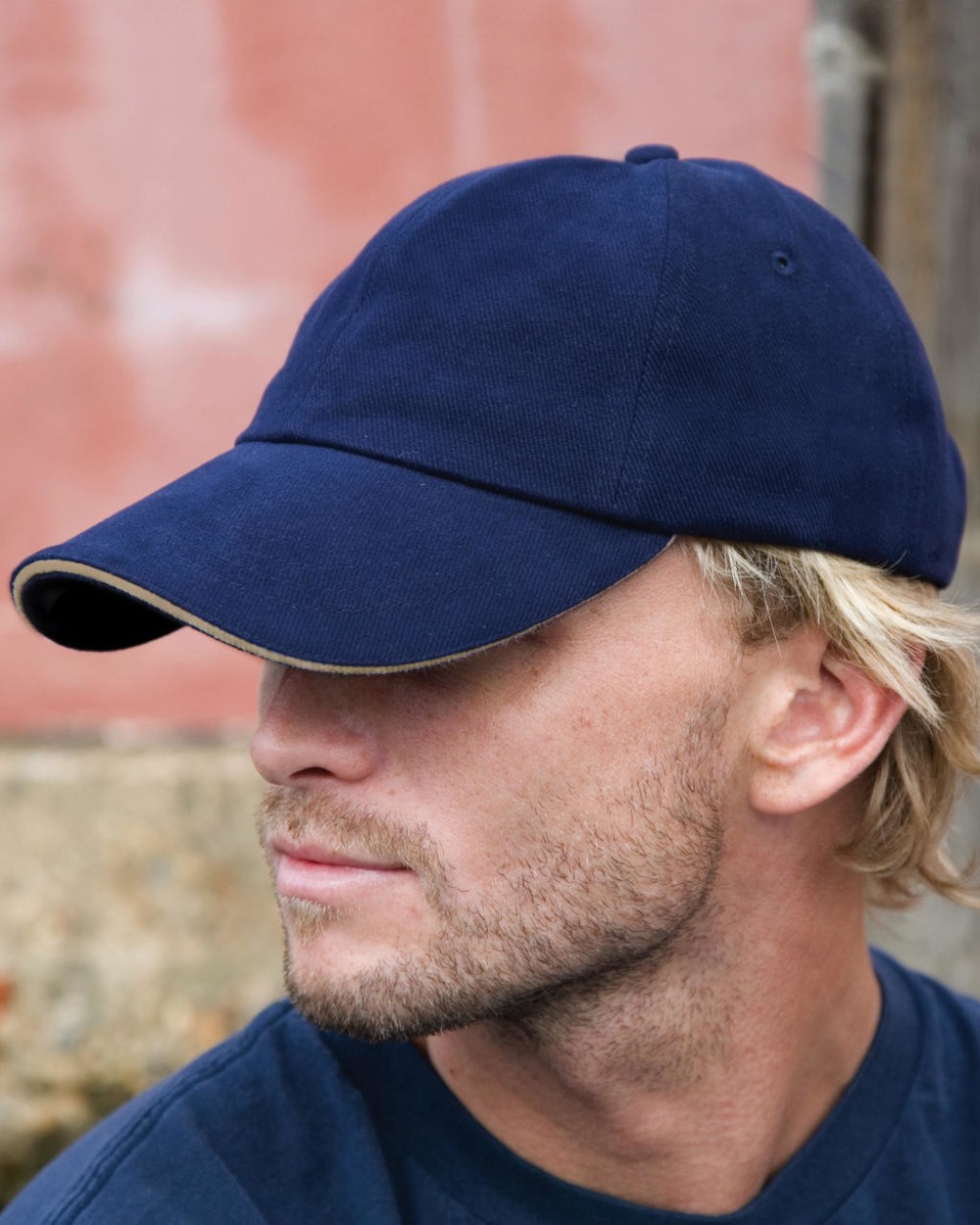 Casquettes personnalisable RESULT Sandwich Brushed Cotton Cap