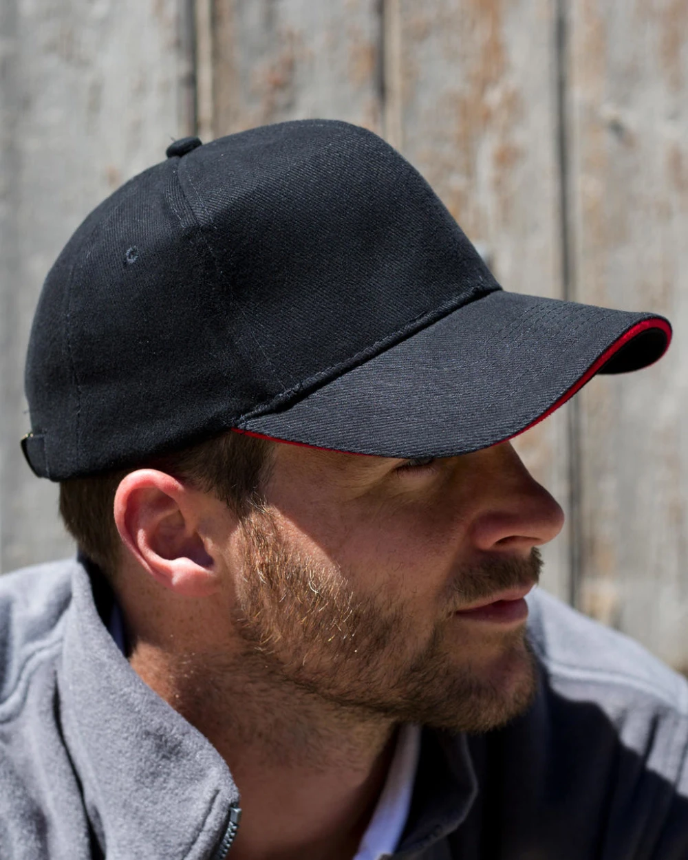 Petjes RESULT Sandwich Brushed Cotton Cap voor bedrukking &amp; borduring