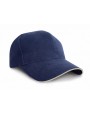Casquettes personnalisable RESULT Sandwich Brushed Cotton Cap