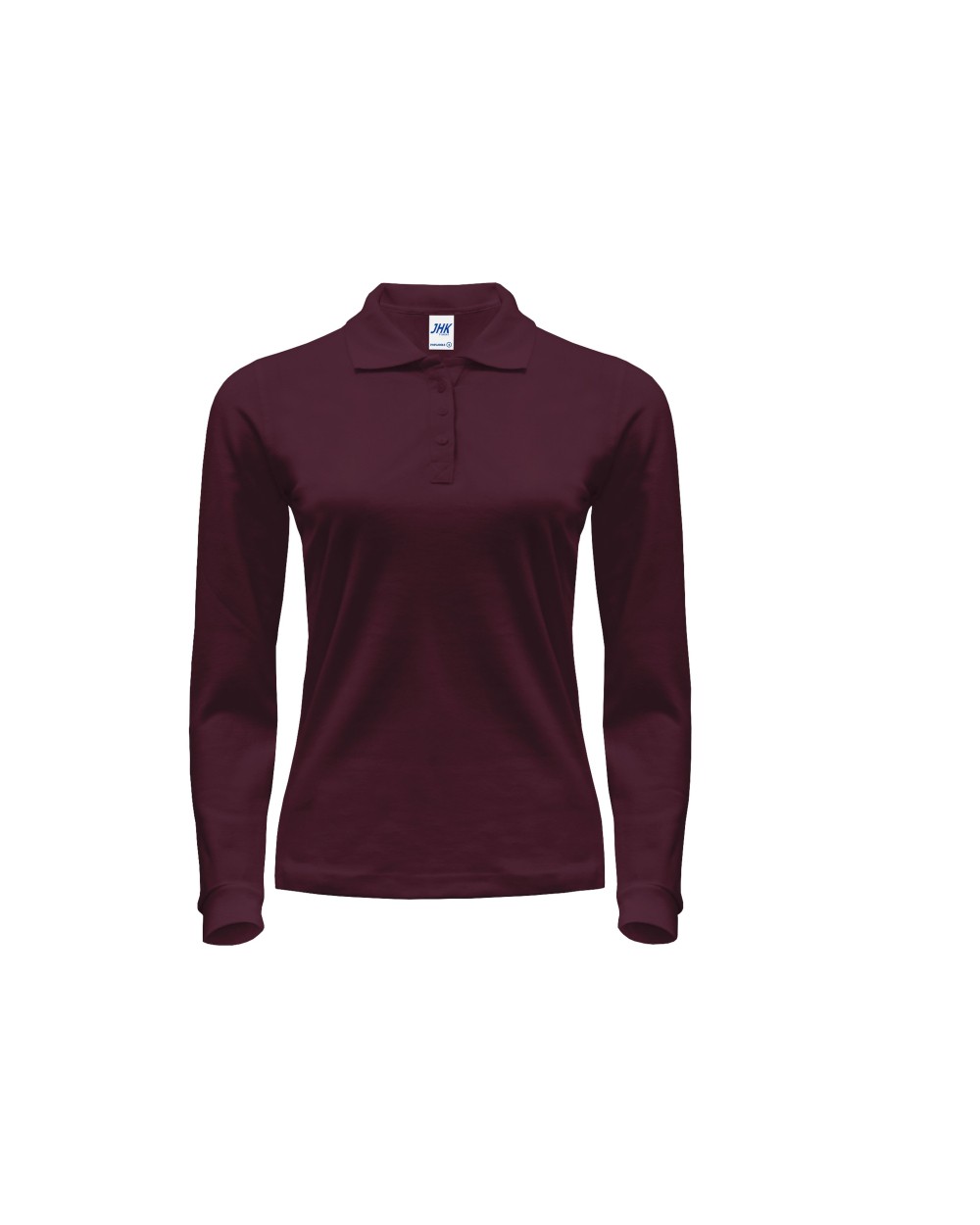 Polos personnalisable JHK LADY REGULAR LONG SLEEVE POLO