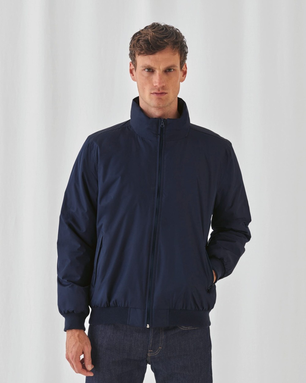 B&C CREW BOMBER MEN Jacken personalisierbar