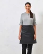 Schorten PREMIER Division - Waxed look denim waist apron voor bedrukking &amp; borduring