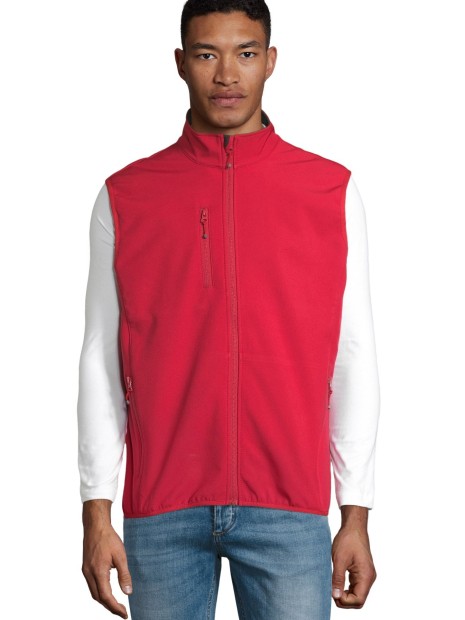 Vestes à personnaliser SOL'S Men´s Falcon Zipped Softshell Bodywarmer 