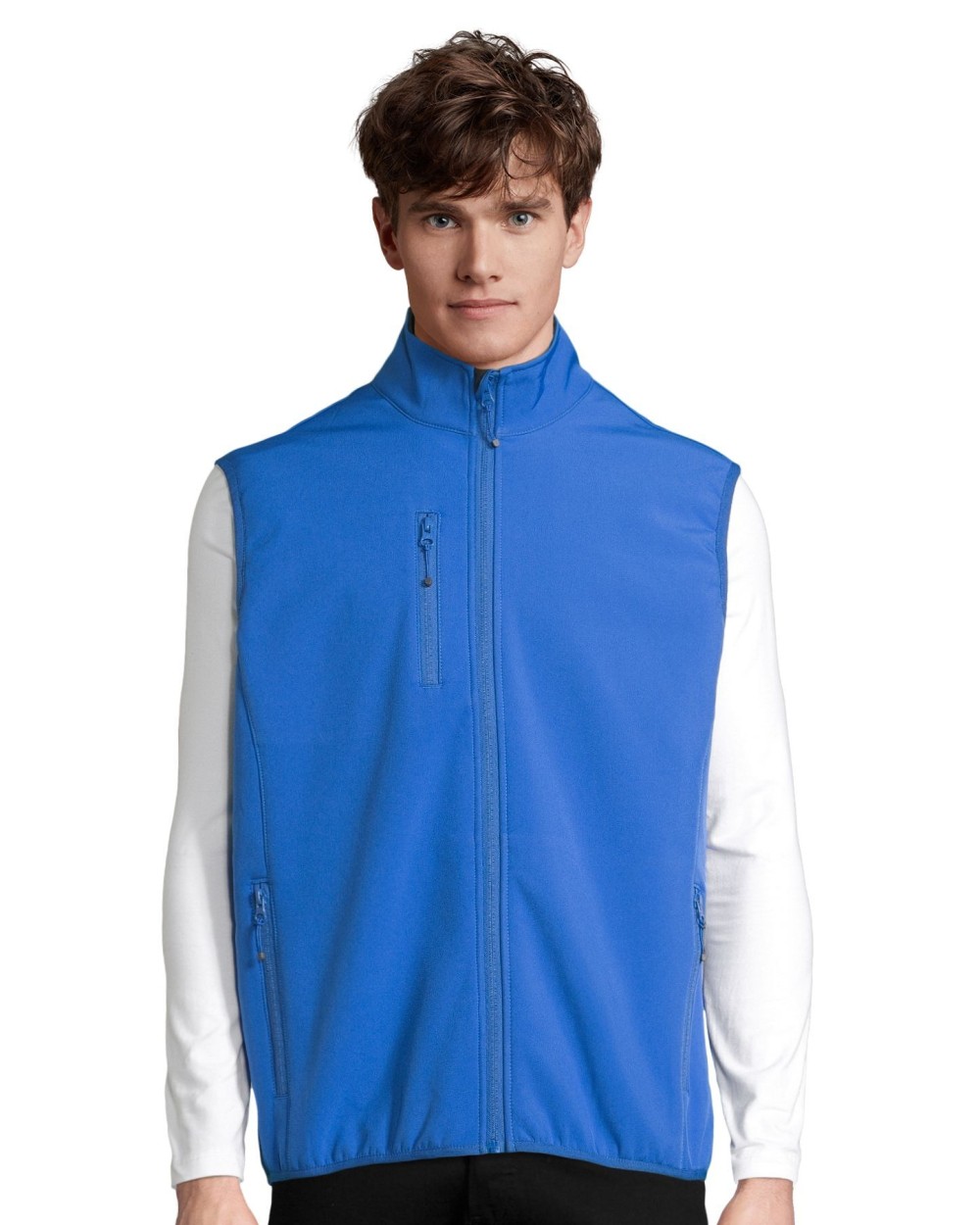 SOL'S Men´s Falcon Zipped Softshell Bodywarmer Jacken personalisierbar