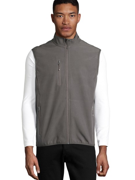 Vestes à personnaliser SOL'S Men´s Falcon Zipped Softshell Bodywarmer 