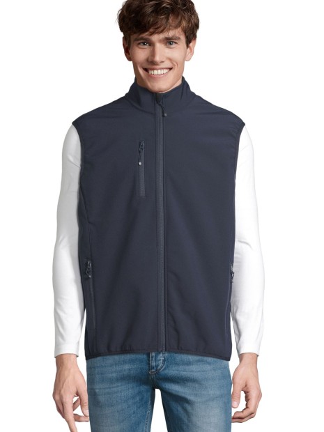 Vestes à personnaliser SOL'S Men´s Falcon Zipped Softshell Bodywarmer 