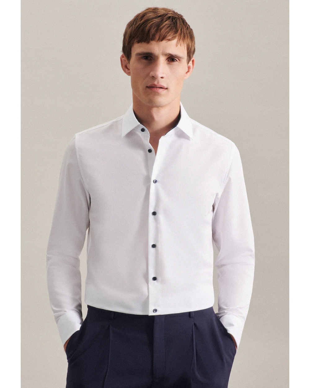Hemden SEIDENSTICKER Men`s Shirt Poplin Slim Fit Longsleeve voor bedrukking &amp; borduring